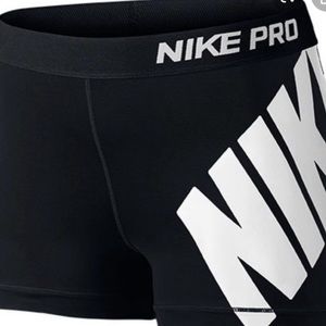 Black Nike biker shorts